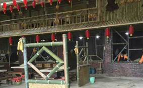 柴火雞飯店竹子閣樓